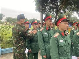 Ngày đầu trong quân ngũ